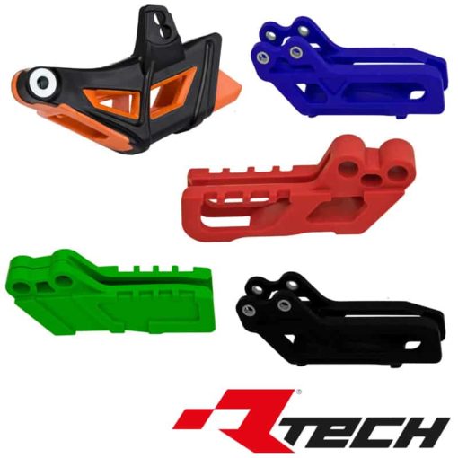 Rtech, Kedjestyrare, RÖD, Honda 07-17 CRF450R/CRF450X, 17 CRF-RX 450, 07-17 CRF250R/CRF250X