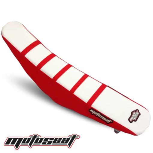 Moto Seat, Ribbat Överdrag Ltd Edt, GUL SVART VIT, Suzuki 08-17 RM-Z450