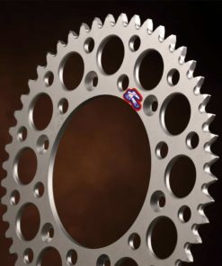 Renthal Bakdrev 520 50 SILVER Kawasaki 07-12 KLX450 06-17 KX450F 87-08 KX250 04-17 KX250F 85-08 KX125 86-03 KDX200 97-03 KDX220 03 KLX400 SR R 87-03 KX500 Suzuki 04-06 RM-Z250