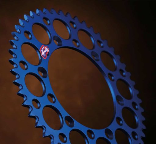 Renthal, Bakdrev, 49, BLÅ, KTM 04-11 85 SX, 12-17 85 SX, (17/14)/85 SX, (19/16), Husqvarna 14-17 TC 85 (17/14)/TC 85 (19/16)