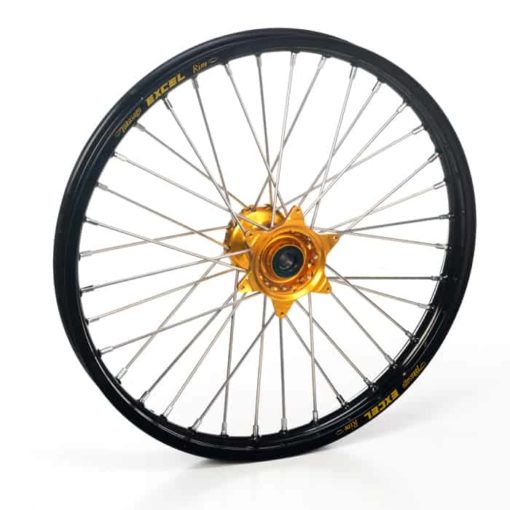 Haan Wheels, Komplett Hjul, 1,4, 17", FRAM, SVART GULD, Honda 07-17 CRF150R