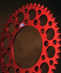 Renthal, Bakdrev, 520, 48, RÖD, Honda 02-17 CRF450R, 05-17 CRF450X, 78-07 CR250R, 04-17 CRF250R/CRF250X, 84-04 XR250R, 79-07 CR125R, 87-88 CR500R, 92-01 CR500R, 96-04 XR400R, 87-99 XR600R, 00-16 XR650R
