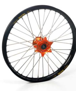 Haan Wheels, Komplett Hjul, 1,4, 17", FRAM, SVART ORANGE, KTM 12-17 85 SX, (17/14), Husqvarna 14-17 TC 85 (17/14)