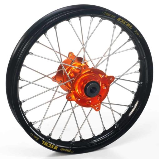 Haan Wheels, Komplett Hjul, 1,6, 14", BAK, SVART ORANGE, KTM 16-17 65 SX