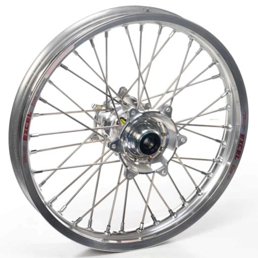 Haan Wheels, Komplett Hjul, 2,15, 19", BAK, SILVER, Suzuki 05-17 RM-Z450, 07-17 RM-Z250