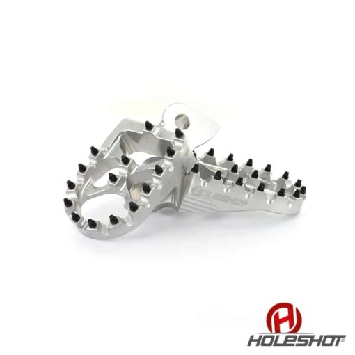 Holeshot, Fotpinnar, SILVER, Yamaha 04-17 WR450F, 03-17 YZ450F, 17 WR250, 01-17 WR250F/YZ250F, 08-17 WR250R, 99-17 YZ250, 99-17 YZ125, 02-17 YZ85