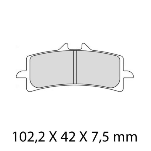 Ferodo Bromsbelägg FDB2260