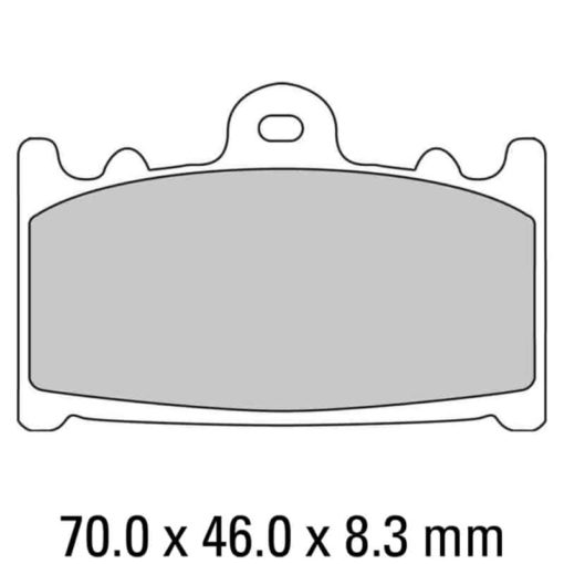 Ferodo Bromsbelägg FDB574P